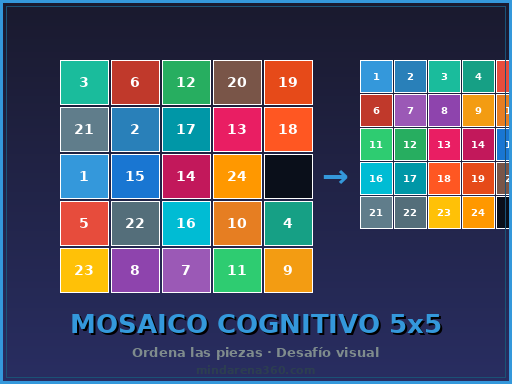 MOSAICO COGNITIVO 5x5